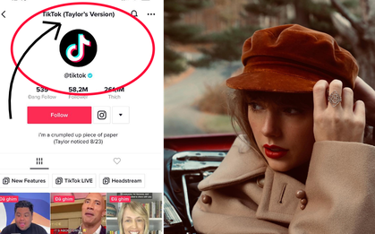 TikTok lần đầu làm chuyện "sốc" chưa từng có để ủng hộ album mới của Taylor Swift