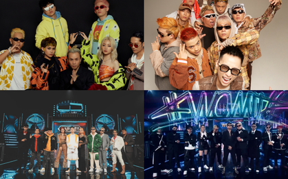 4 HLV Rap Việt tung bộ ảnh full đội hình: Binz làm điều chưa từng có ở mùa 1, Karik lại "thụt lùi" so với năm trước ở 1 điểm, Wowy vẫn mờ căm!