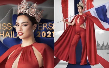 Hoa hậu Thái Lan bị kiện vì đứng lên quốc kỳ trong bức ảnh quảng bá Miss Universe