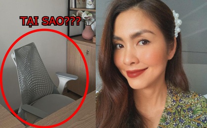 Soi chiếc ghế công thái học của Tăng Thanh Hà, người giàu dùng đồ xịn xò thế nào?