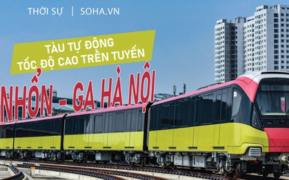 Tàu Metro Nhổn do Pháp thiết kế chạy không người lái tốc độ cao "kinh ngạc"?