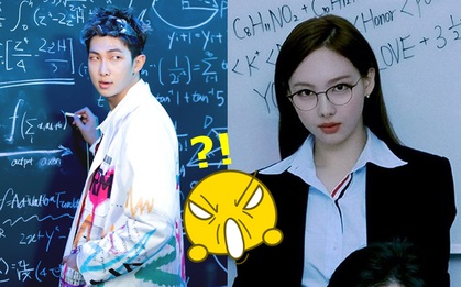 Vào mà xem TWICE và BTS "duyên phận" chưa nè: Đến RM cũng như thành viên thứ 10 của nhóm nữ JYP luôn rồi!