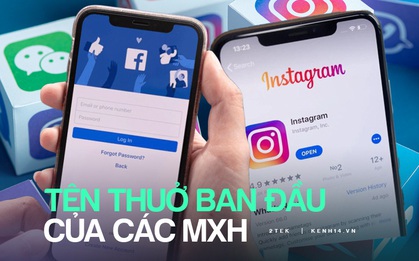 Lục lại tên thời "thơ ấu" của các MXH đình đám, tên của Instagram nghe thật kỳ lạ?