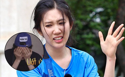 Thúy Ngân được mệnh danh là "đôi tay vàng trong làng tìm đồ" của Running Man nhưng hay không bằng hên!