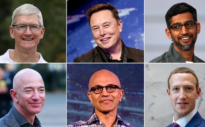 Cuộc đua 3 nghìn tỷ USD của Apple, Tesla, Microsoft, Google, Facebook và Amazon