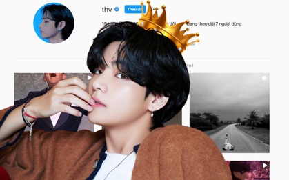 V (BTS) đạt 2 kỷ lục Guinness chỉ nhờ lập tài khoản Instagram?