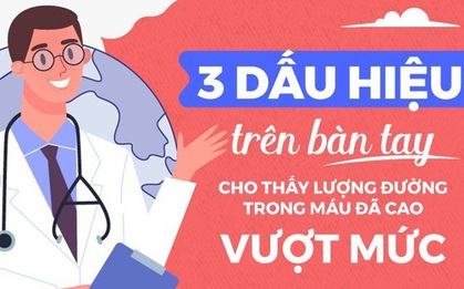 3 dấu hiệu trên bàn tay cảnh báo đường huyết đã cao vượt mức, kiểm tra càng sớm càng tốt để ngừa các biến chứng tiểu đường