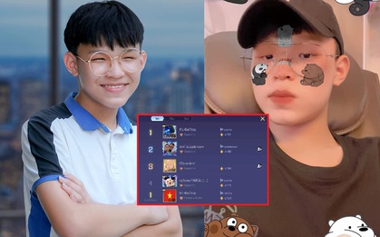 Thần đồng 16 tuổi Việt Nam đạt chiến tích khủng, đứng đầu máy chủ Liên Quân Mobile Thái Lan