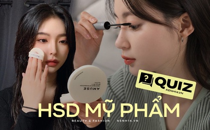 Quiz: Mỹ phẩm bạn dùng có hạn sử dụng trong vòng bao lâu?