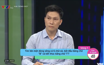 Sông gì có tên bắt đầu bằng chữ "B", kết thúc bằng chữ "I": Người chơi bỏ qua vội