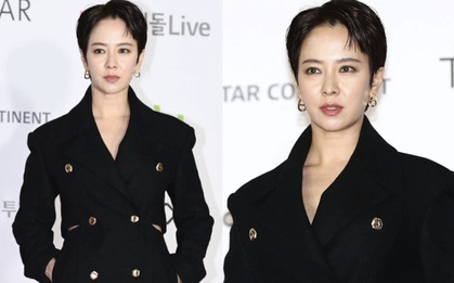 Cứ chê tóc ngắn thảm hoạ đi, Song Ji Hyo lột xác thành chị đại quyền lực hot nhất thảm đỏ AAA đây này