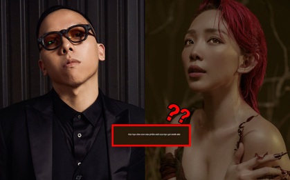 Touliver "PR" bài mới của bà xã Tóc Tiên nhưng viết gì mà bé tí khiến chính chủ phát "quạo"