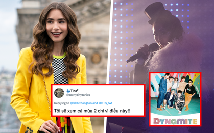 Emily in Paris 2 vừa chiếu, netizen đã phát cuồng: Nữ chính hát Dynamite của BTS siêu đỉnh, nhìn cách biểu diễn muốn... xỉu ngang!