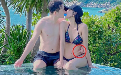 Vợ Phan Mạnh Quỳnh tung ảnh hôn hít phát “cẩu lương”, ai dè bàn tay tinh nghịch của đàng trai mới là tâm điểm!
