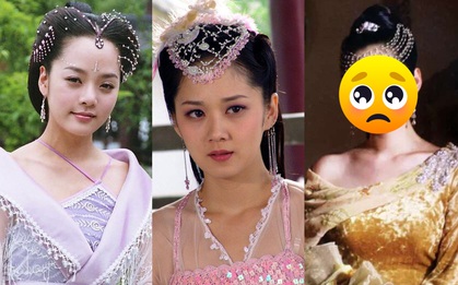 Gắn cả mớ sương sa hạt lựu lên đầu, hội mỹ nhân Hàn này vẫn "xinh phát bực", chả bù cho Cúc Tịnh Y!
