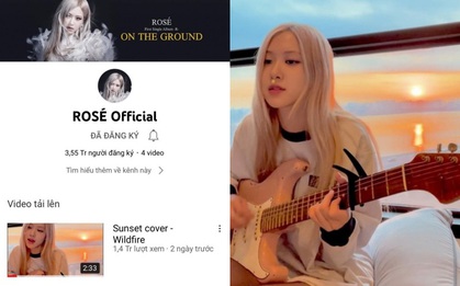 Kênh YouTube của Rosé (BLACKPINK) vượt mốc 3,5 triệu subscribe, vượt mặt Solar (MAMAMOO) nhưng vẫn chỉ đứng thứ 4 Kpop?