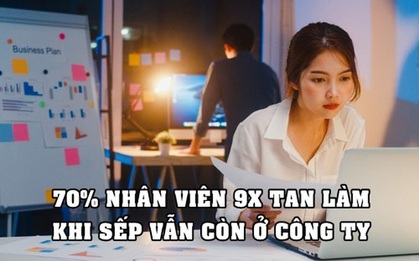 Thời thế thay đổi: 70% nhân viên 9x Trung Quốc tan làm khi sếp vẫn còn ngồi tại công ty
