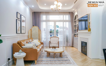 Lấy cảm hứng từ phim truyền hình Mỹ, designer thiết kế căn hộ Royal City theo style Farmhouse tinh tế đến từng chi tiết