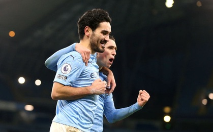 Đè bẹp thầy trò Mourinho, Man City bỏ xa MU tới 8 điểm