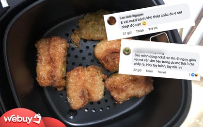 "Có nên rán bánh chưng bằng nồi chiên không dầu?" - câu hỏi khiến cư dân mạng chia làm 2 phe trong những ngày gần đây