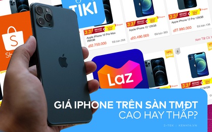 Thị trường iPhone đầu năm trên các sàn thương mại điện tử cực kỳ sôi động, nhưng có rẻ hơn mua ở đại lý bán lẻ?