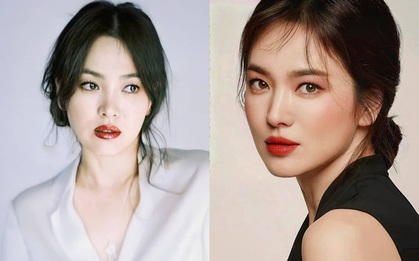 Nhìn Song Hye Kyo makeup nhạt đã quen, nhưng nhìn cô "biến hình" makeup đậm qua ảnh của fan thì bạn sẽ ngỡ ngàng