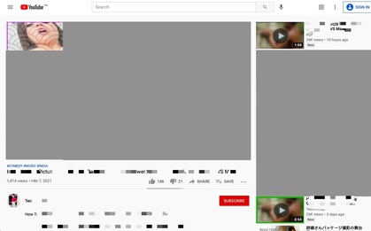 Dùng ảnh khiêu dâm để câu view trên YouTube