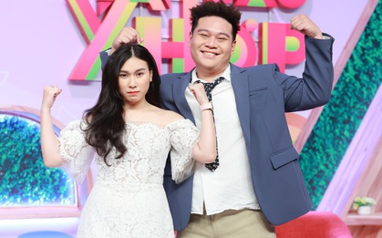 "Rapper mũm mĩm" Yuno Bigboi khoe vợ huấn luyện viên thể hình trên show thực tế