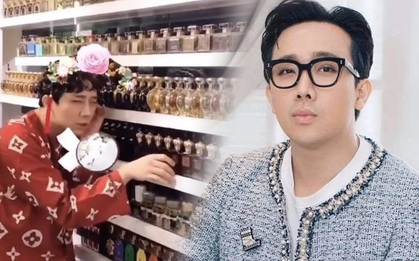 Trấn Thành tự nhận mình là người đàn ông thơm nhất Việt Nam, liên tục khoe phòng riêng chứa BST nước hoa hơn 200 chai