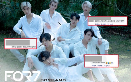 Tiếp tục tranh cãi nhóm nam Vpop sắp debut: Không thoát khỏi cái danh GOT7 “phake”, netizen tuyên bố thích Zero9 hơn