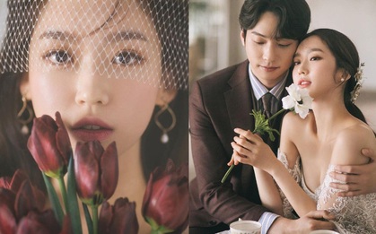 Sốc visual bộ ảnh "rich kid xấc láo nhất Penthouse" Han Ji Hyun hồi làm mẫu váy cưới: Xinh điên đảo, ở ngoài khác hẳn trên phim