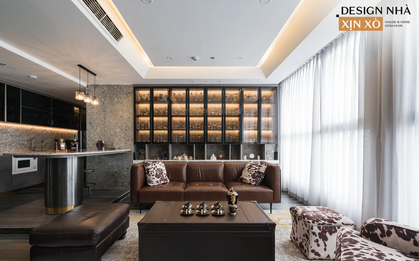 Căn hộ Vinhomes của chủ nhà có sở thích sưu tầm: Tủ trưng bày ly bia siêu sang, ngó đến tủ rượu còn choáng hơn