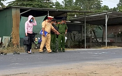 Thai phụ tử vong sau va chạm xe máy