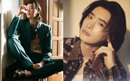 Quên "bà thím" xuống sắc đi, Lee Jong Suk mang tóc dài lên bìa tạp chí nhưng lần này lột xác đến mức Knet phải câm nín