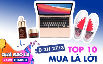 Bật mí top 10 deal khủng bật nóc từ 0 - 2h trong dịp mừng sinh nhật Lazada