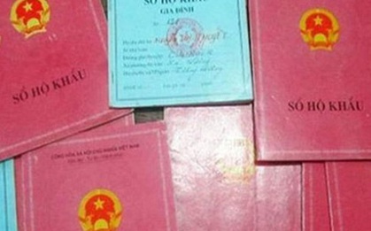 Thu hồi sổ hộ khẩu giấy khi người dân thay đổi thông tin