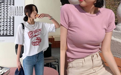 4 kiểu áo thun đang được diện ầm ầm, chị em sắm đủ thì style Hè 2021 sẽ lên hương rực rỡ