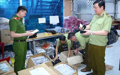 Triệt phá kho hàng giả, hàng nhái lớn nhất từ trước đến nay tại Ninh Bình