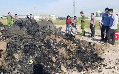 Đem hàng ngàn tấn chất thải rắn về Bình Chánh san lấp rồi ngụy trang