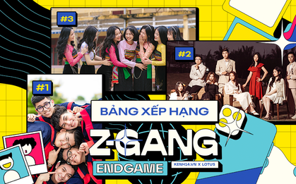 Bảng xếp hạng Z-Gang Endgame: Bộ ảnh cổ phục 70 triệu bất ngờ bị album này qua mặt, xem ra cứ đơn giản, gần gũi lại dễ ăn điểm?