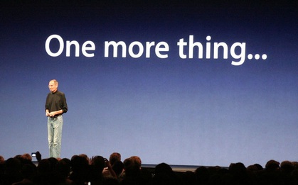Apple đánh mất câu nói kinh điển “One more thing” của CEO Steve Jobs vào tay thương hiệu đồng hồ Swatch