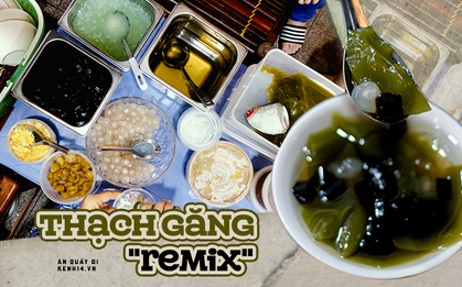 Khi món ăn tuổi thơ dữ dội được "remix": Dáng vẻ cốc thạch găng nay đã thú vị hơn rất nhiều