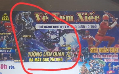 Vé xem xiếc cho trẻ em lại có cả biểu diễn Liên Quân ra mắt các em nhỏ, toàn tướng "quốc dân" 18+