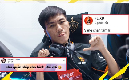Thắng nghẹt thở V Gaming, các thành viên Team Flash người "sang chấn tâm lý", kẻ phải "thở oxy"?