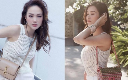 Minh Hằng bùng nổ visual với tóc mới nhưng vẫn không qua nổi "mẹ bỉm" Đông Nhi khi đụng áo