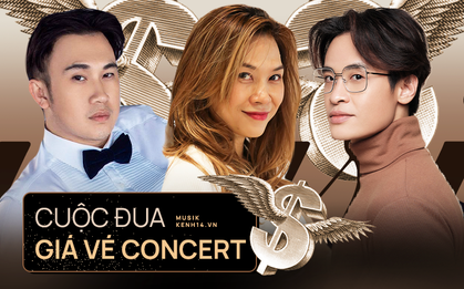 Giá vé concert nhạc Việt dạo này: Hà Anh Tuấn vượt Mỹ Tâm, Rap Việt "hét" đến 35 triệu nhưng tất cả chào thua Dương Triệu Vũ!