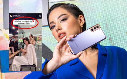 Hết Châu Bùi, đến lượt "Cô em Trendy" Khánh Linh bị "bóc phốt" làm KOL kém chuyên, dùng iPhone đăng story quảng cáo Samsung
