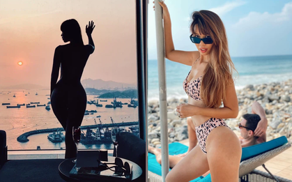 Hà Anh gây lú với khoảnh khắc trông như nude 100% ngay trước cửa kính, netizen nhìn mà hồi hộp thay cho người ở dưới