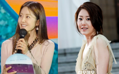"Á hậu bị đế chế Samsung ruồng bỏ" Go Hyun Jung gây sốt ở Baeksang 2021, so lại ảnh 10 năm trước mới thấy choáng