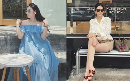 Không lên đồ kiểu phu nhân nhà siêu giàu, style Á hậu Tú Anh dạo này rất trẻ xinh nhờ loạt cách mix đơn giản